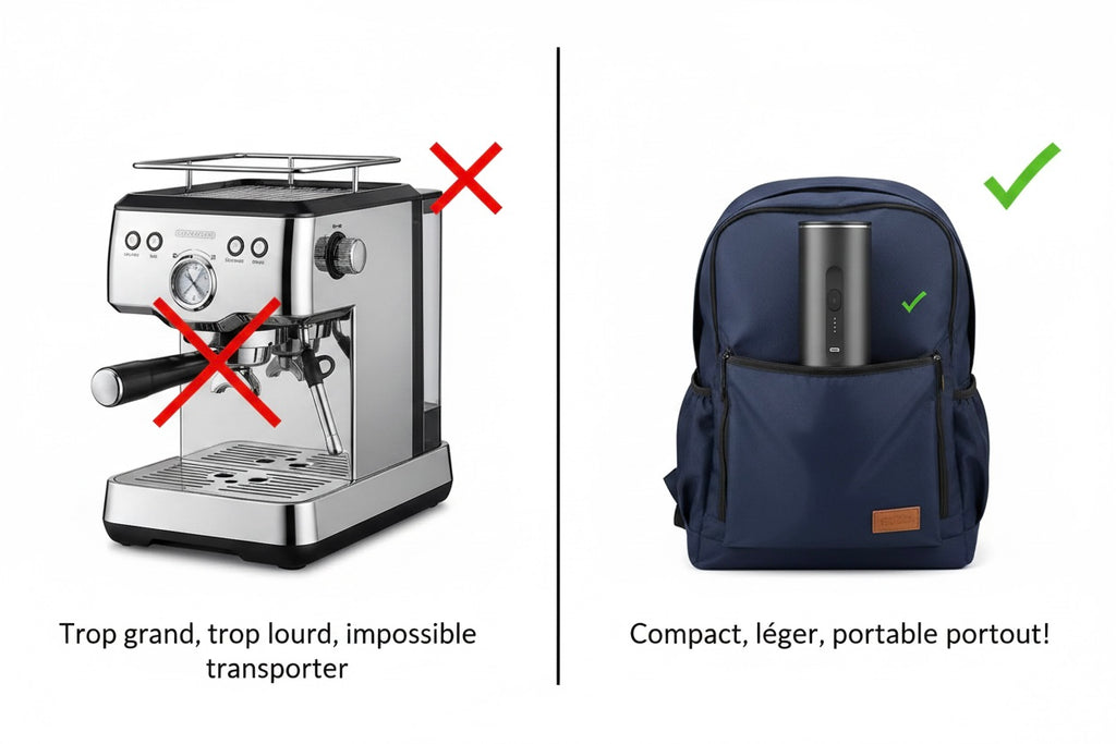CaféGo — Machine à Café Portable Sans Fil
