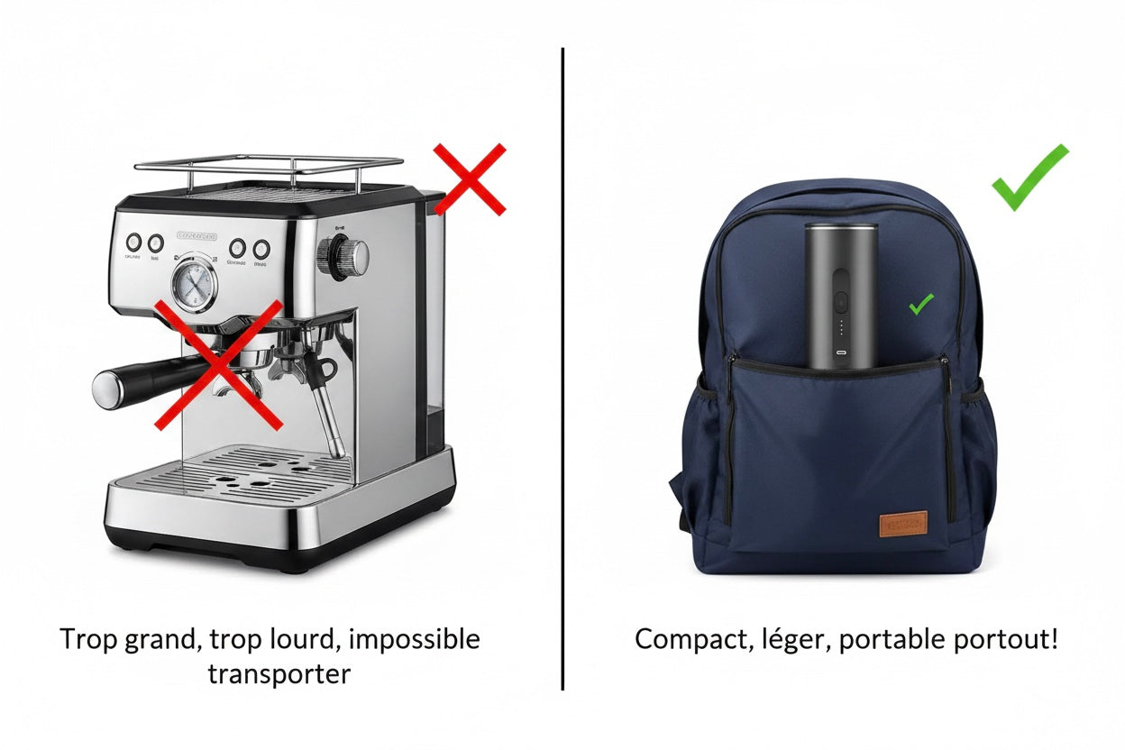 CaféGo — Machine à Café Portable Sans Fil